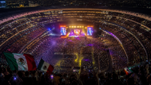 Inauguration of the 2026 World Cup at the Mexico City Stadium with a live show