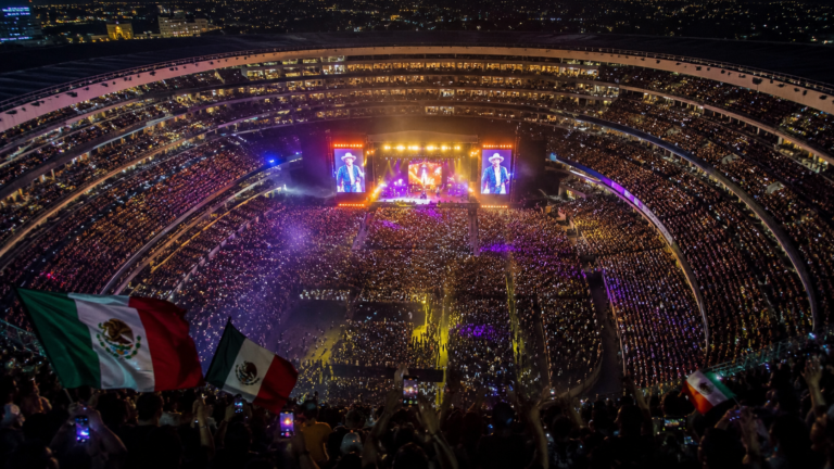 Inauguration of the 2026 World Cup at the Mexico City Stadium with a live show